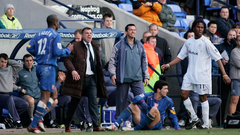 Allardyce and Brown formed a good partnership at Bolton