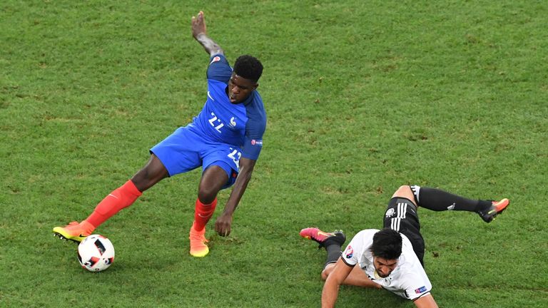Samuel Umtiti impressed for France against Germany