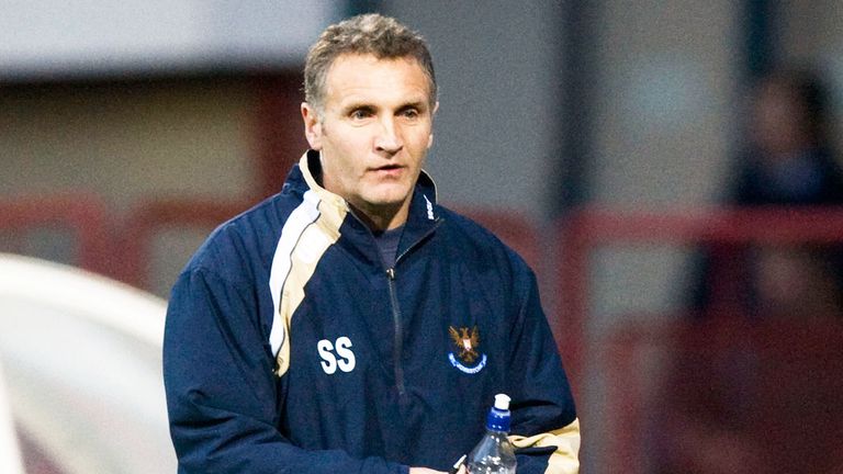 Sandy Stewart began his managerial partnership with Owen Coyle at St Johnstone