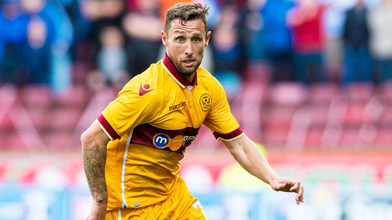 Motherwell striker Scott McDonald