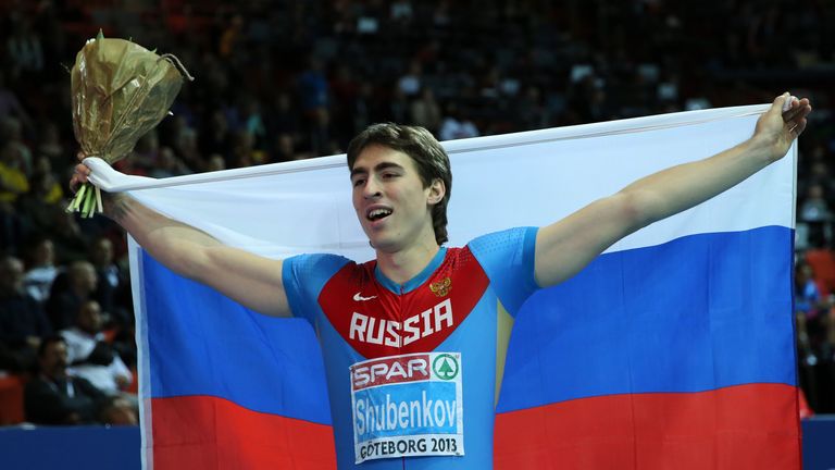 Sergei Shubenkov will compete in Moscow on Thursday