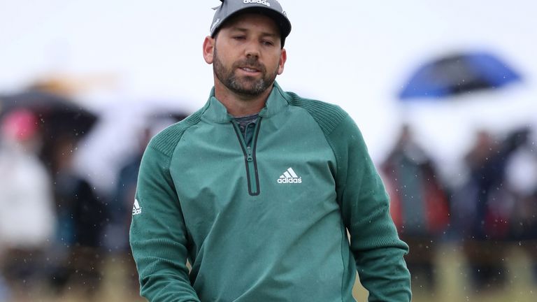Sergio Garcia: Had to settle for a round of 70