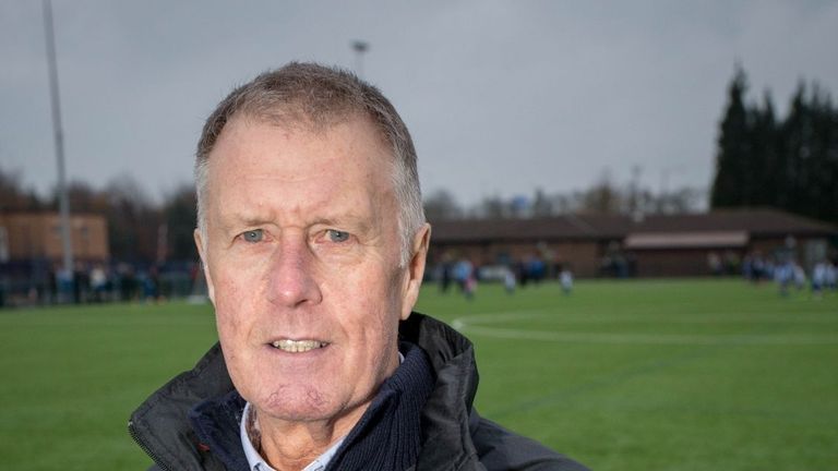 Undated handout photo provided by McDonalds of Sir Geoff Hurst, who has backed Glenn Hoddle to be the new England manager - calling on the Football Associa