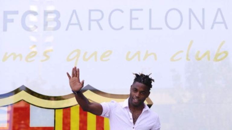 Alex Song Football Barcelona