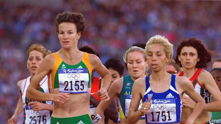 Irish runner Sonia O'Sullivan was a huge inspiration for English after her heroics at the 2000 Games