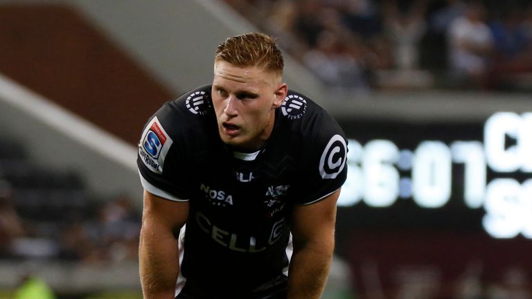 DURBAN, SOUTH AFRICA - MAY 21: Jean-Luc du Preez of the Cell C Sharks during the round 13 Super Rugby match between Cell C Sharks and Southern Kings at Gro