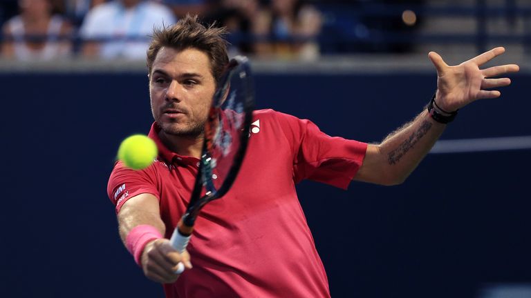 Stan Wawrinka was made to work hard for victory in Toronto