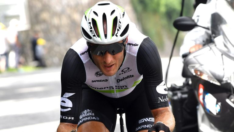 Steven Cummings escapes on stage 7 of the 2016 Tour de France