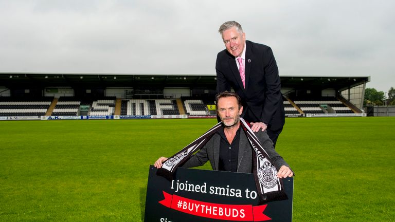 13/06/16 . PAISLEY 2021 STADIUM - PAISLEY . George Adam - MSP (top) with Gordon Scott