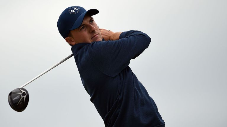 Jordan Spieth during his second round 75 on day two of The Open at Royal Troon