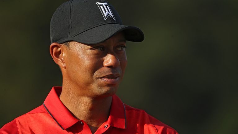 BETHESDA, MD - JUNE 26:  Tiger Woods looks on after the final round of the Quicken Loans National at Congressional Country Club on June 26, 2016 in Bethesd