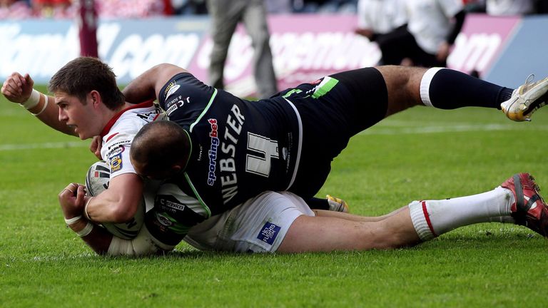 Tom Armstrong last featured in Super League with St Helens