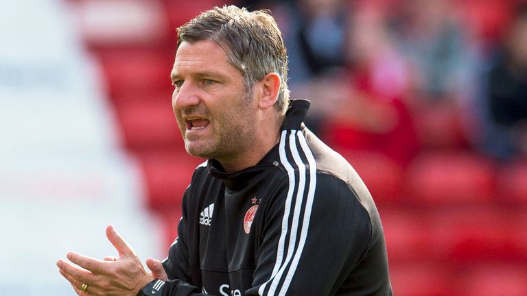 Aberdeen assistant boss Tony Docherty