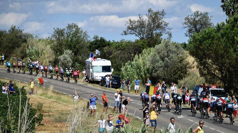 Tour de France 2016, stage 11, echelons