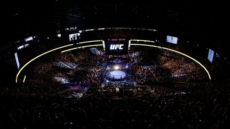 A general view during the UFC 200 event at T-Mobile Arena on July 9, 2016 in Las Vegas, Nevada. 
