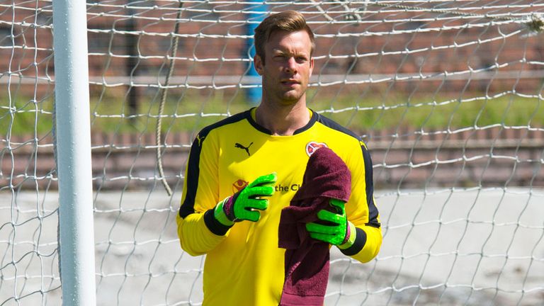 Viktor Noring has been on trial with Hearts