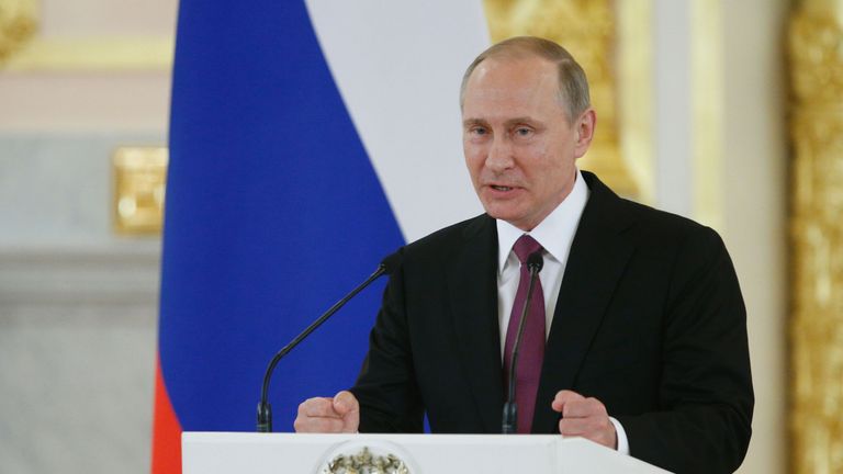 Vladimir Putin says the absence of Russian track and field athletes will devalue the Games