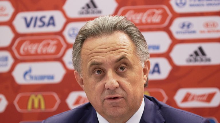 WADA has called on FIFA to investigate Russia's sports minister Vitaly Mutko
