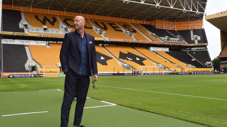 WOLVERHAMPTON, ENGLAND - JULY 30: Walter Zenga manager of Wolverhampton Wanderers before the Pre-Season Friendly match between Wolverhampton Wanderers and 