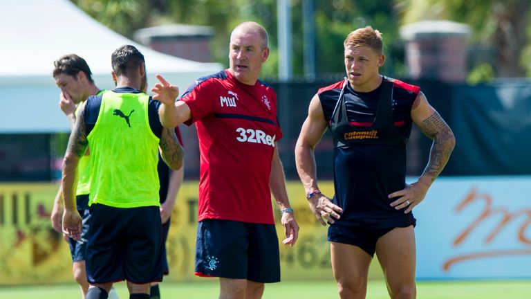 Mark Warburton says Waghorn and Tavernier are committed to Rangers