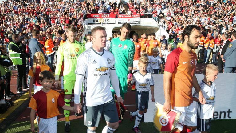 Wayne Rooney scored twice on his first start of pre-season