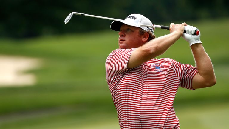 William McGirt hits off the fifth tee during the second round of the World Golf Championships - Bridgestone Invitational at Firestone