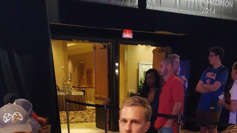 Daniel Rudd playing in the $3,000 NLHE event at the 2016 World Series of Poker