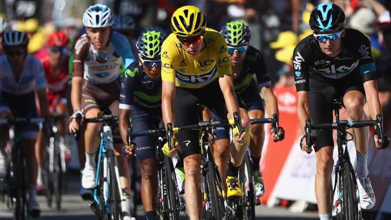 Chris Froome, Tour de France, Wout Poels, Nairo Quintana