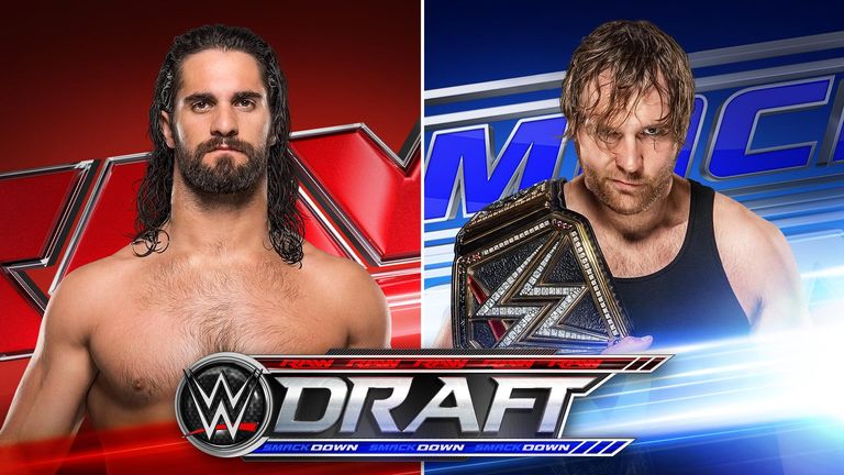 WWE Draft 2016 - Seth Rollins, Dean Ambrose