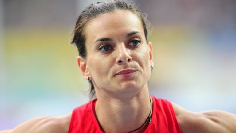 Yelenia Isinbayeva, campionessa olimpica di salto con l'asta (LaPresse)