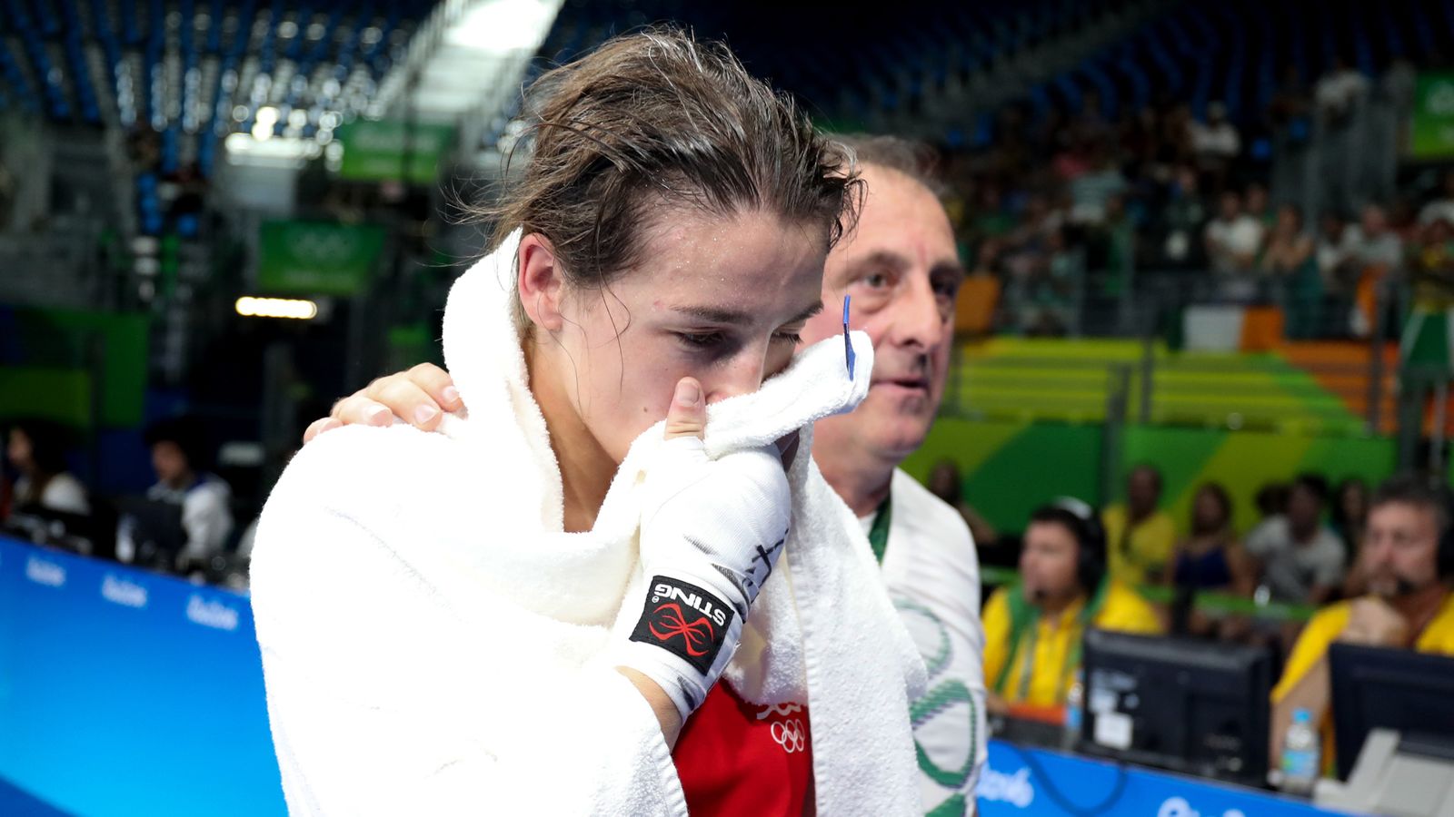 Katie Taylor's defence of Olympic title falls at first hurdle after