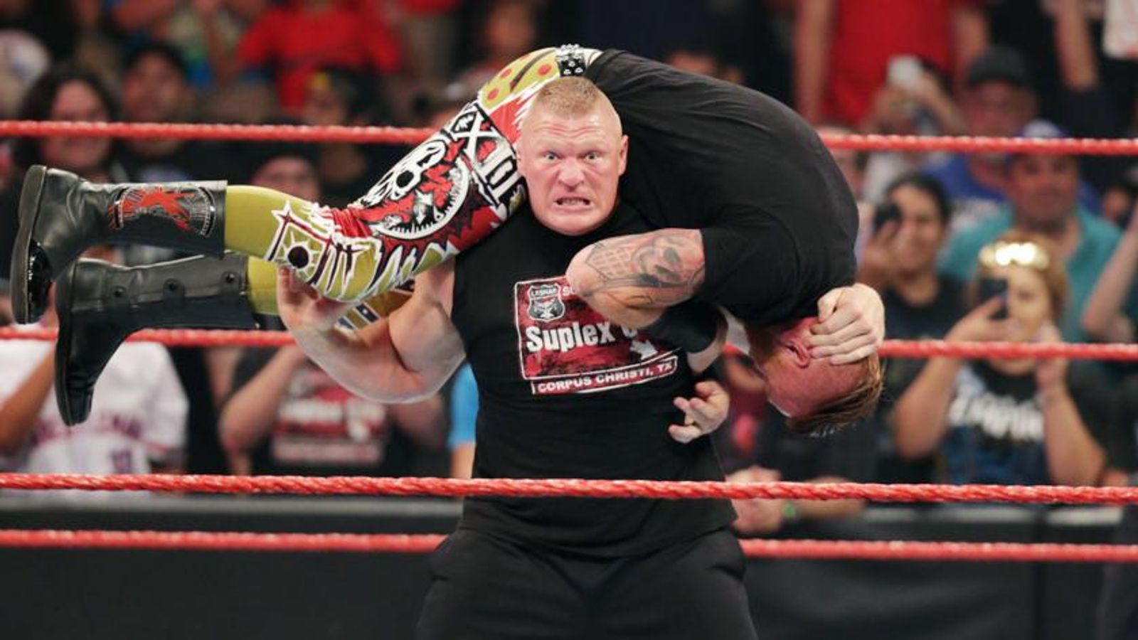 Brock Lesnar Suplex