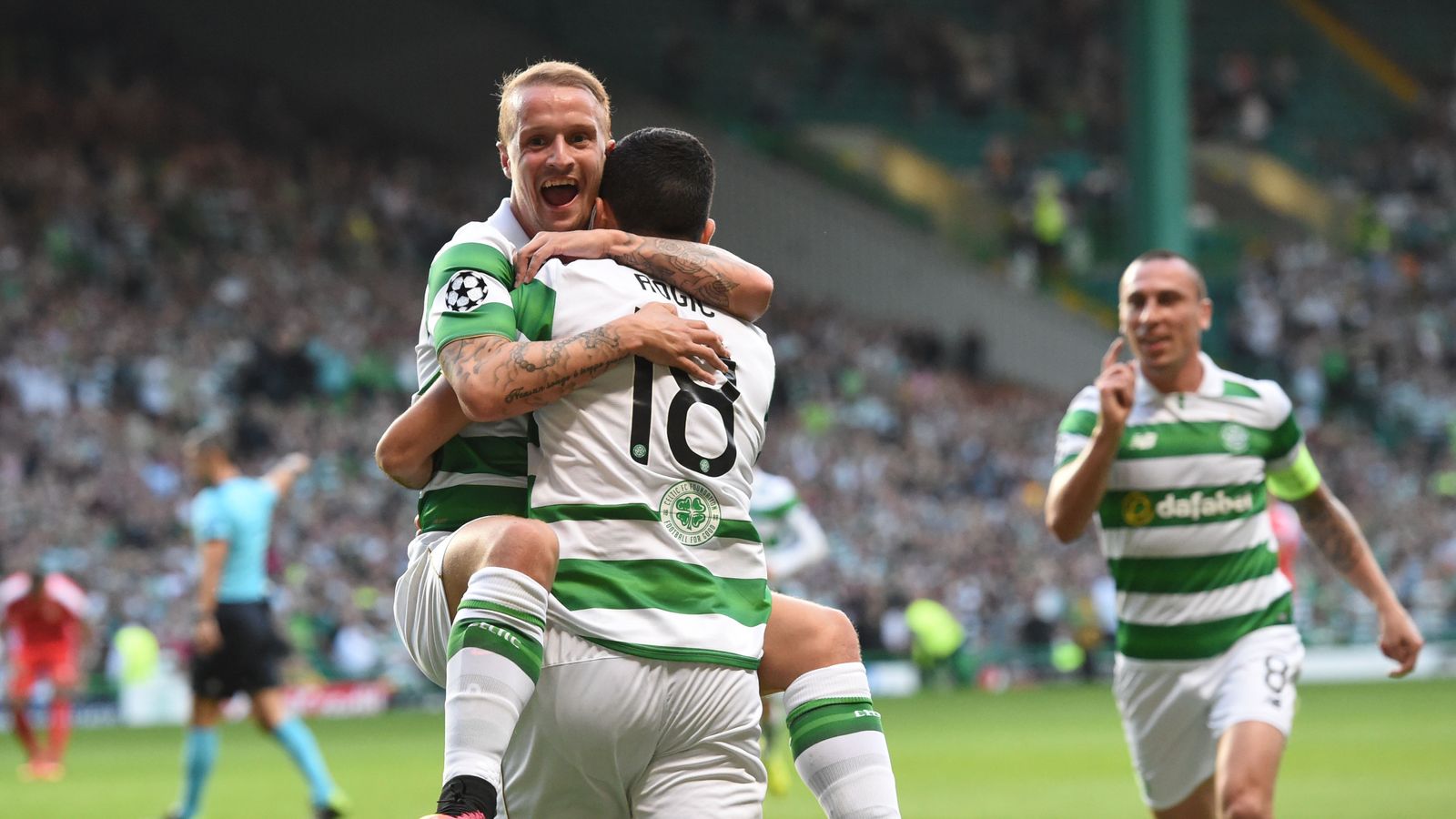 Celtic 5-2 Hapoel Be'er Sheva: Hosts hit five in topsy-turvy Champions ...