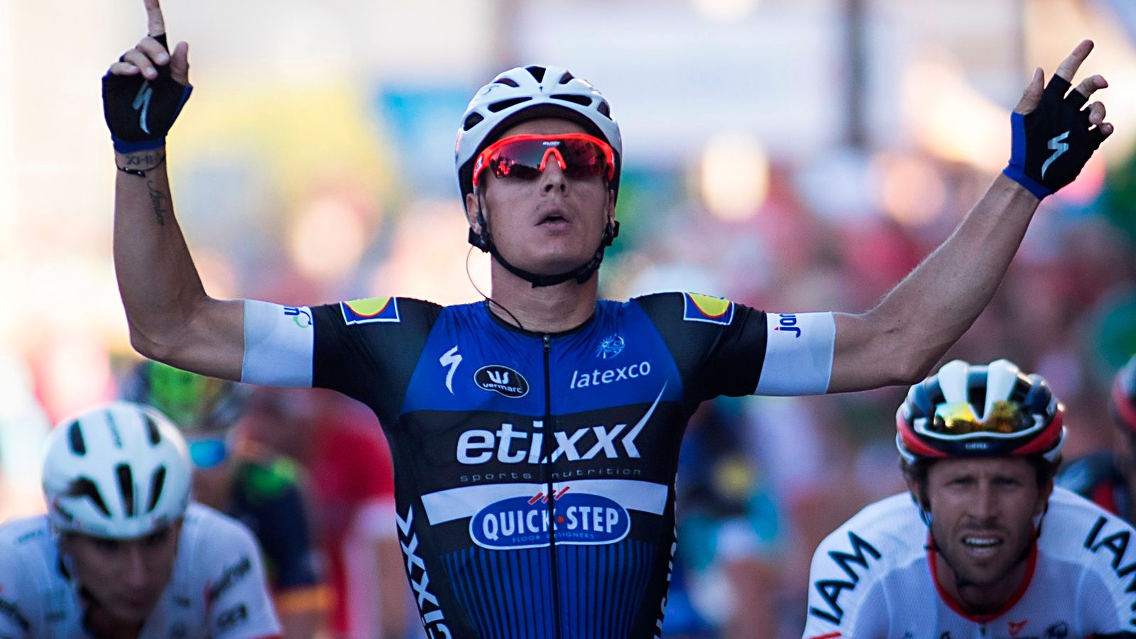 Vuelta a Espana: Gianni Meersman wins as Michal Kwiatkowski leads ...