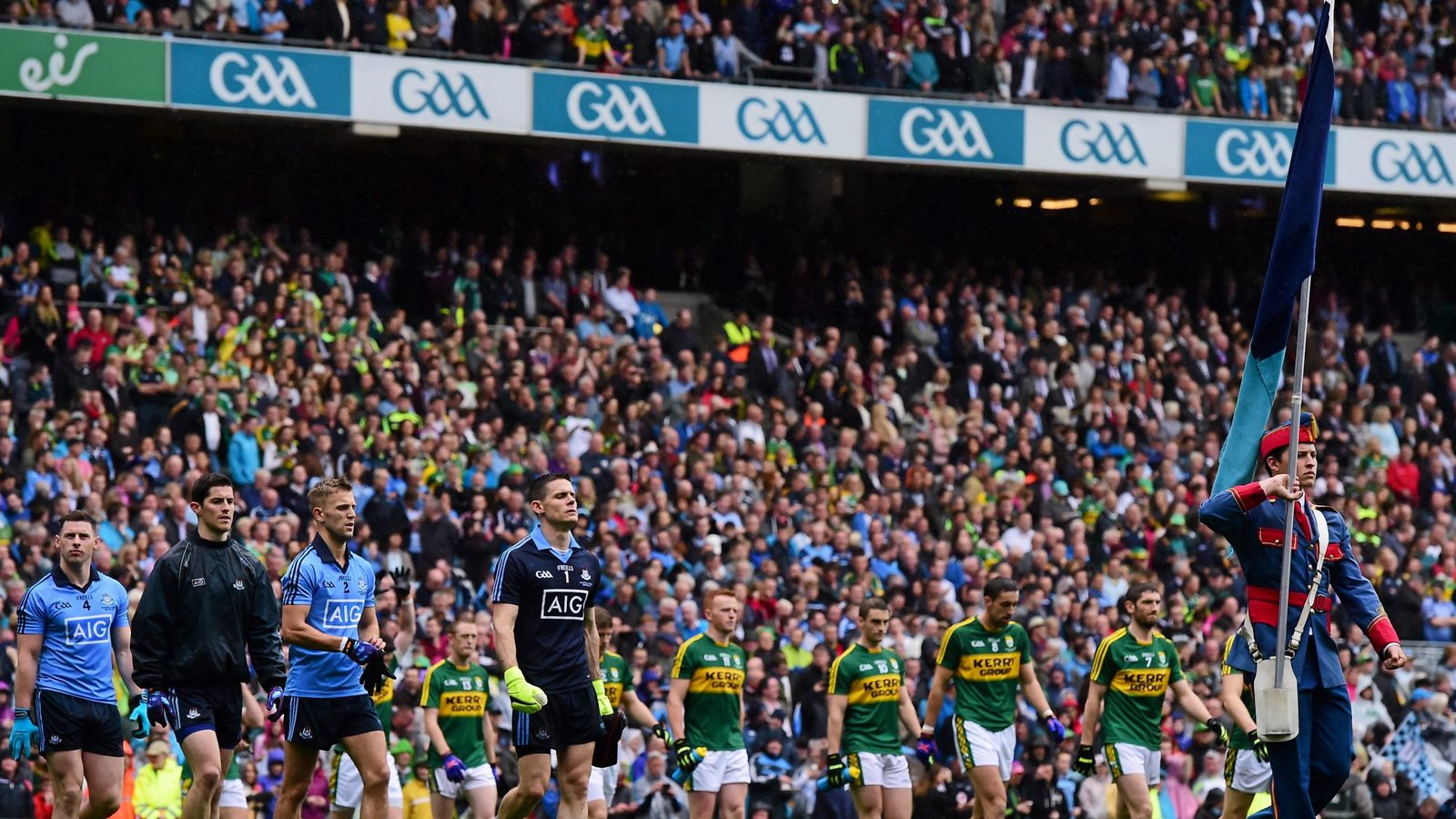 Dublin and Kerry fans look forward to semifinal clash GAA News Sky