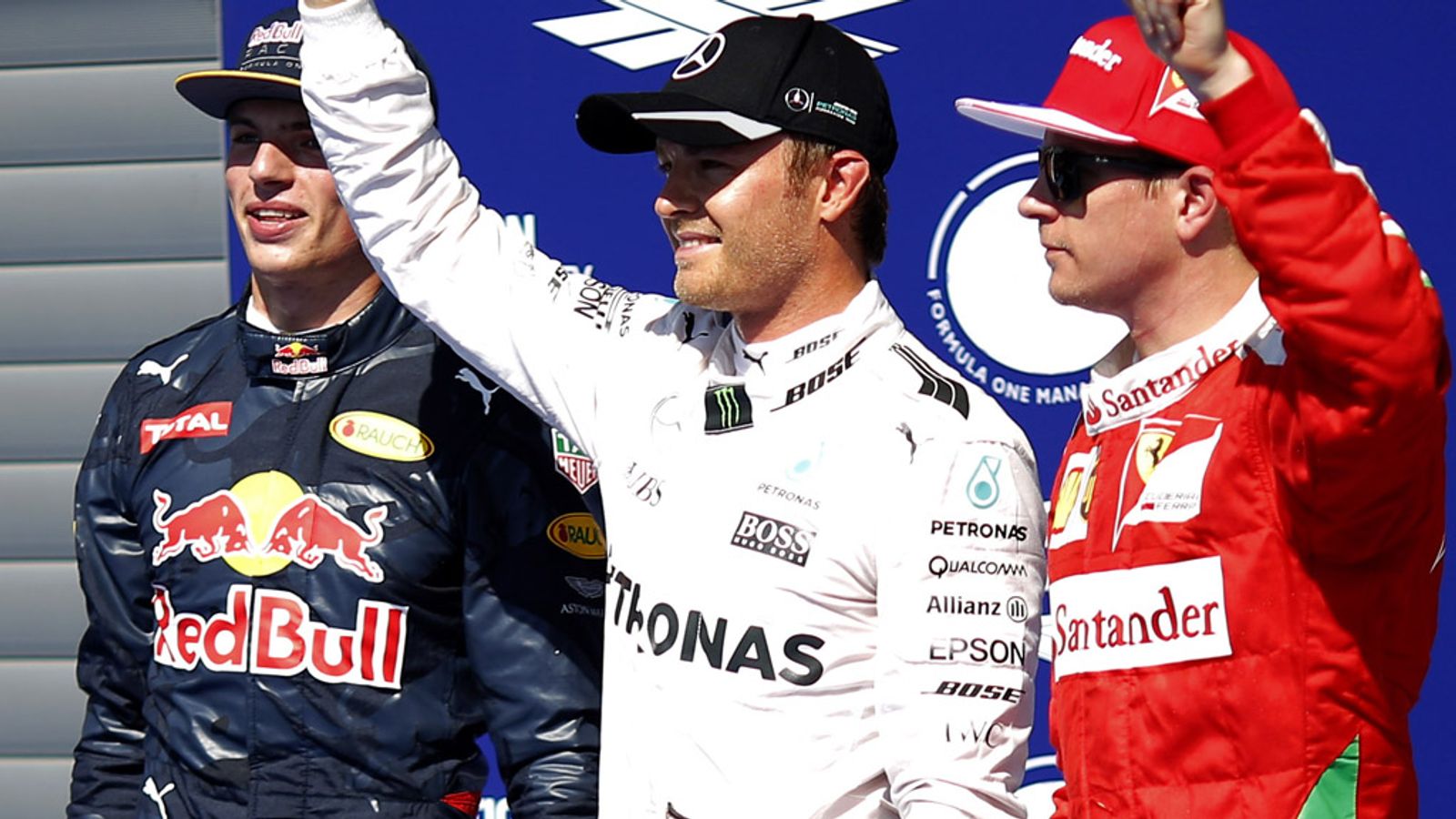 Belgian Gp 2016, Qualifying: Nico Rosberg On Pole As Lewis Hamilton 