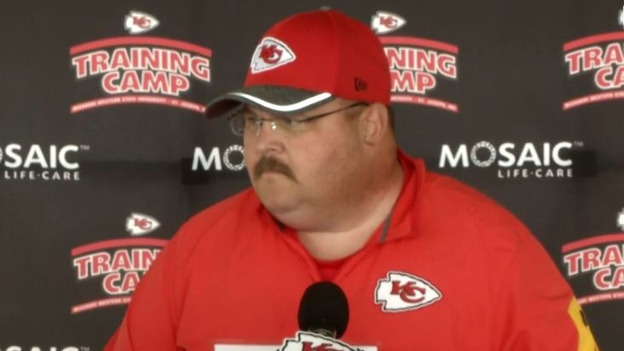 Fake Andy Reid opened the Chiefs' press conference for the real Andy Reid