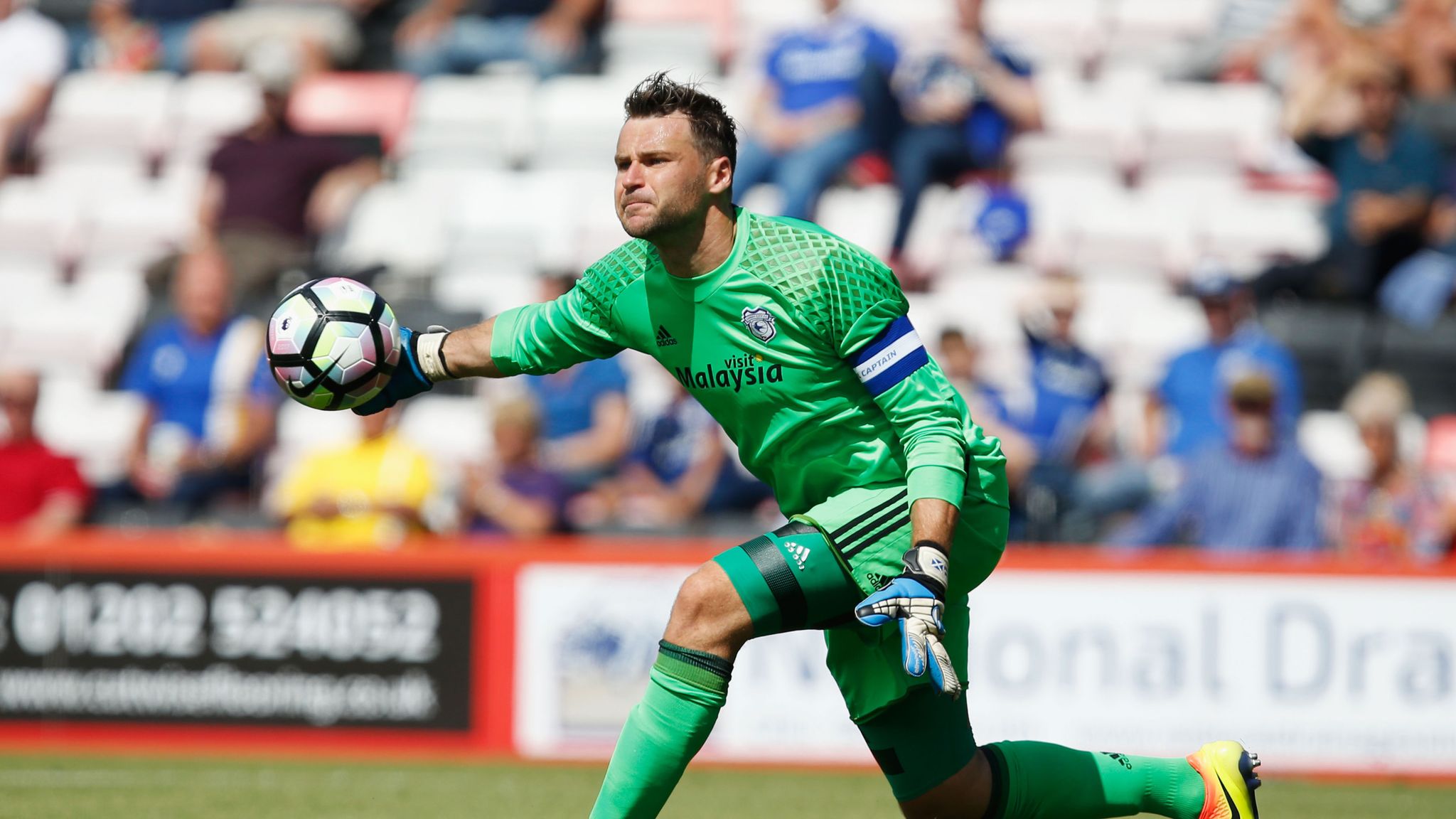 Cardiff Goalkeeper David Marshall Set For Monday Medical At Hull Football News Sky Sports