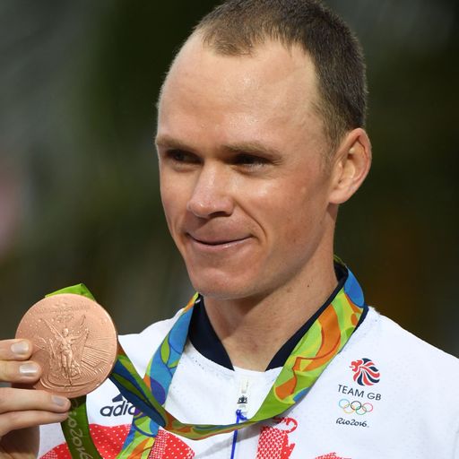 Froome wins time trial bronze