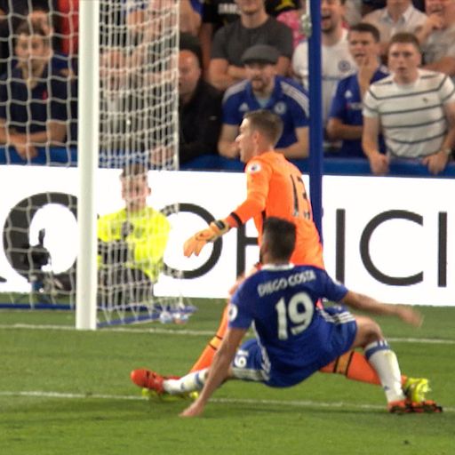 WATCH: Costa lucky to avoid red?