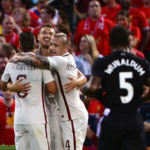 WATCH: Liverpool beaten by Roma