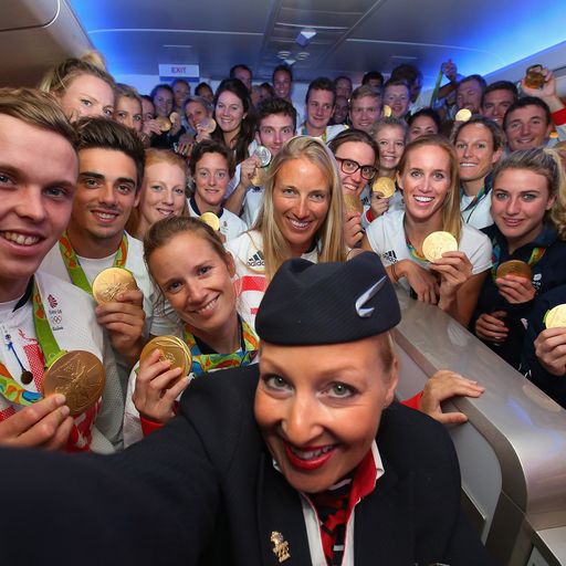 Home time for Team GB