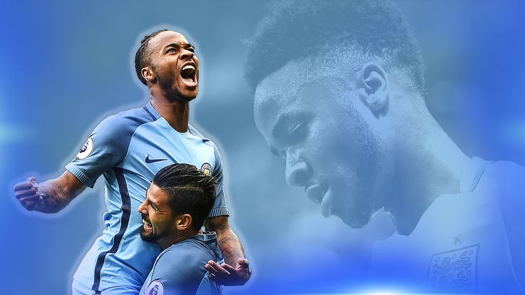 Raheem Sterling of Manchester City and England