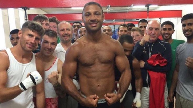 Kell Brook has packed on the muscle for the Golovkin bout