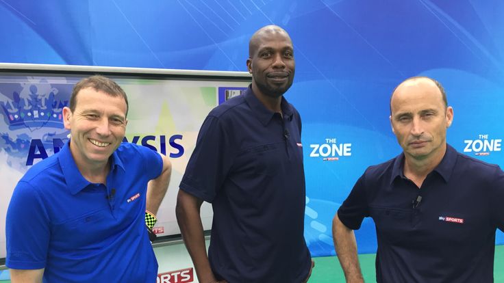 Curtly Ambrose joins Mike Atherton and Nasser Hussain in the Zone