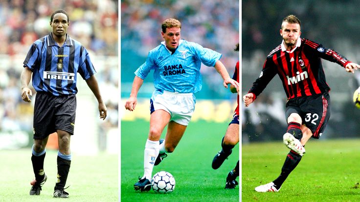 Paul Ince, Paul Gascoigne and David Beckham are just three England internationals to have played in Serie A