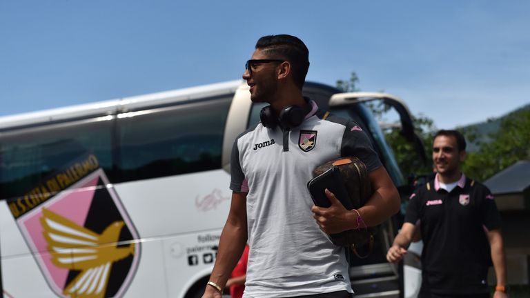 Achraf Laazar of Palermo