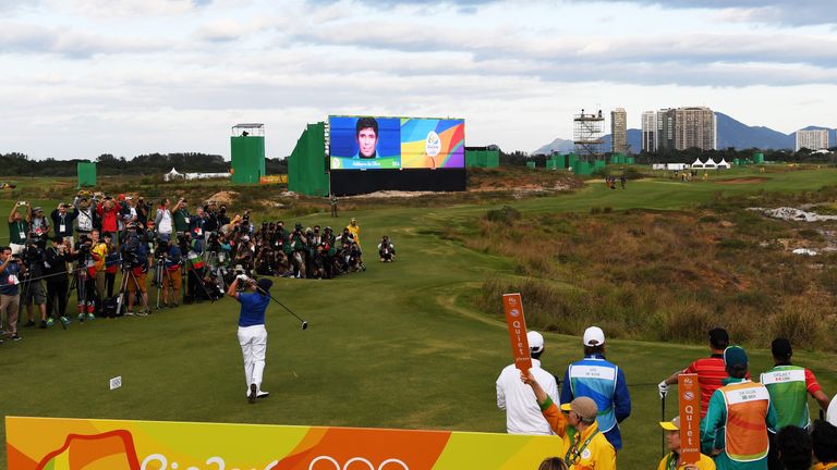 Adilson da Silva hit the first shot in an Olympic Games for 112 years