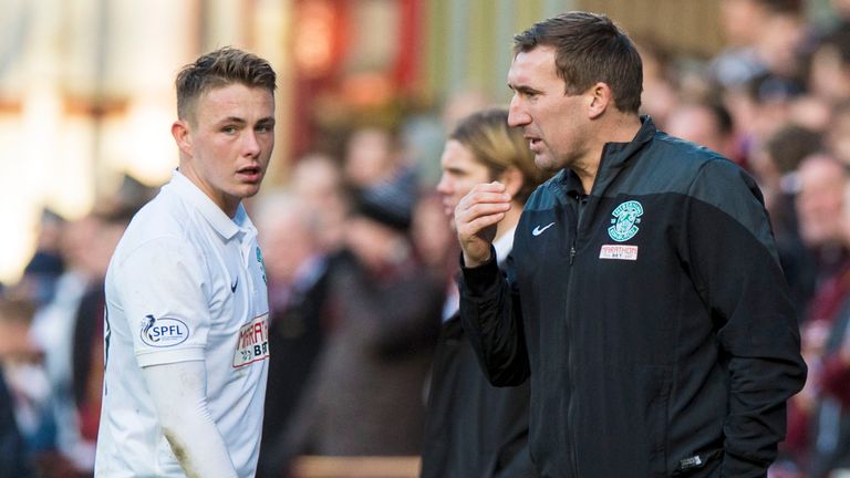 Alan Stubbs signed Allan when he took over at Hibernian