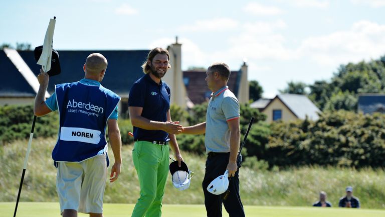 Noren beat fellow Swede Johan Carlsson in their quarter-final clash